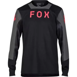 Maillot Fox Defend Taunt manches longues – Noir
