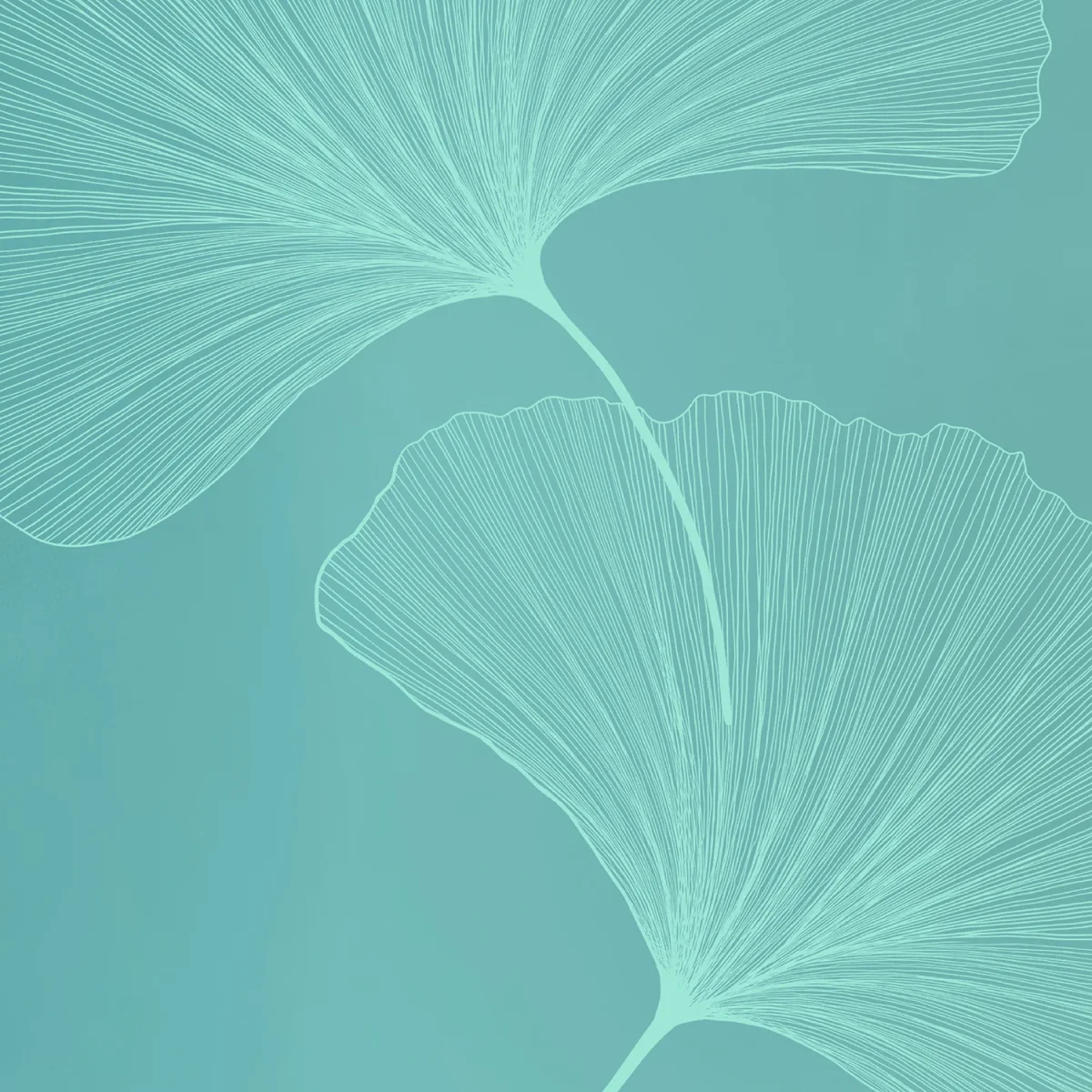 TAPIS DE YOGA ANTIDÉRAPANT VERT MENTHE EN PU-CAOUTCHOUC NATUREL GINKGOS LIGHT – Image 2