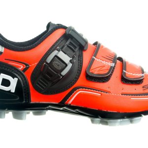 SIDI SCARPE MTB BUVEL ORANGE FLUO BLACK