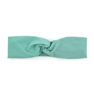 BANDEAU TURBAN TWISTÉ VERT MENTHE