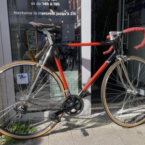 Cadre Colombus SL CrMo Rouge et Noir tout équipé 105