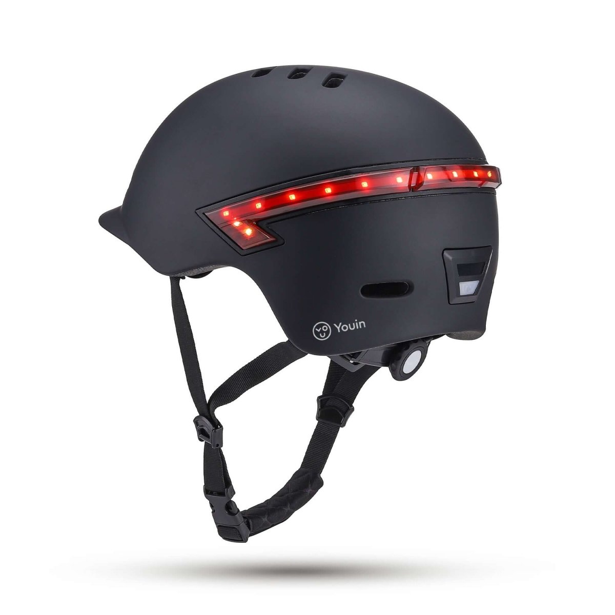 Casco smart Youin con LED intermitentes y mando