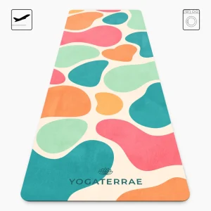 TAPIS DE YOGA VOYAGE 1 MM ANTIDÉRAPANT MICROFIBRE BORA-BORA – NOMADE