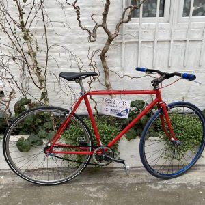 Single Speed Rouge Bleu Noir