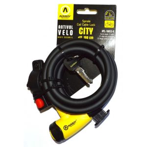 Antivol spiral Auvray Combi D12 180 cm