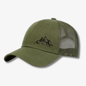 Casquette trucker légère respirante à visière courbée | Montelac