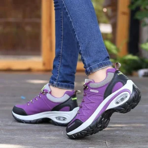 Chaussures de sport respirantes antidérapantes pour femme