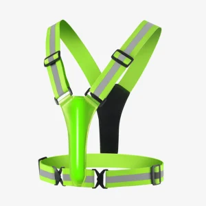 Gilet de sécurité LED réfléchissant léger et réglable | Montelac