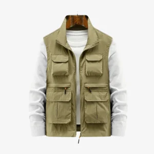 Gilet utilitaire léger à poches multiples pour homme | Montelac