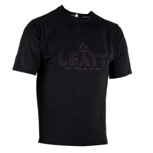Maillot LEATT MTB TRAIL 1.0 Manches Courtes Noir