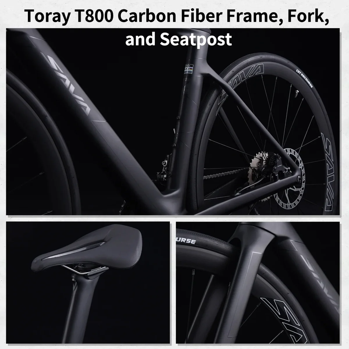 SAVA A4 – Vélo de Route Carbone 20S – Image 9