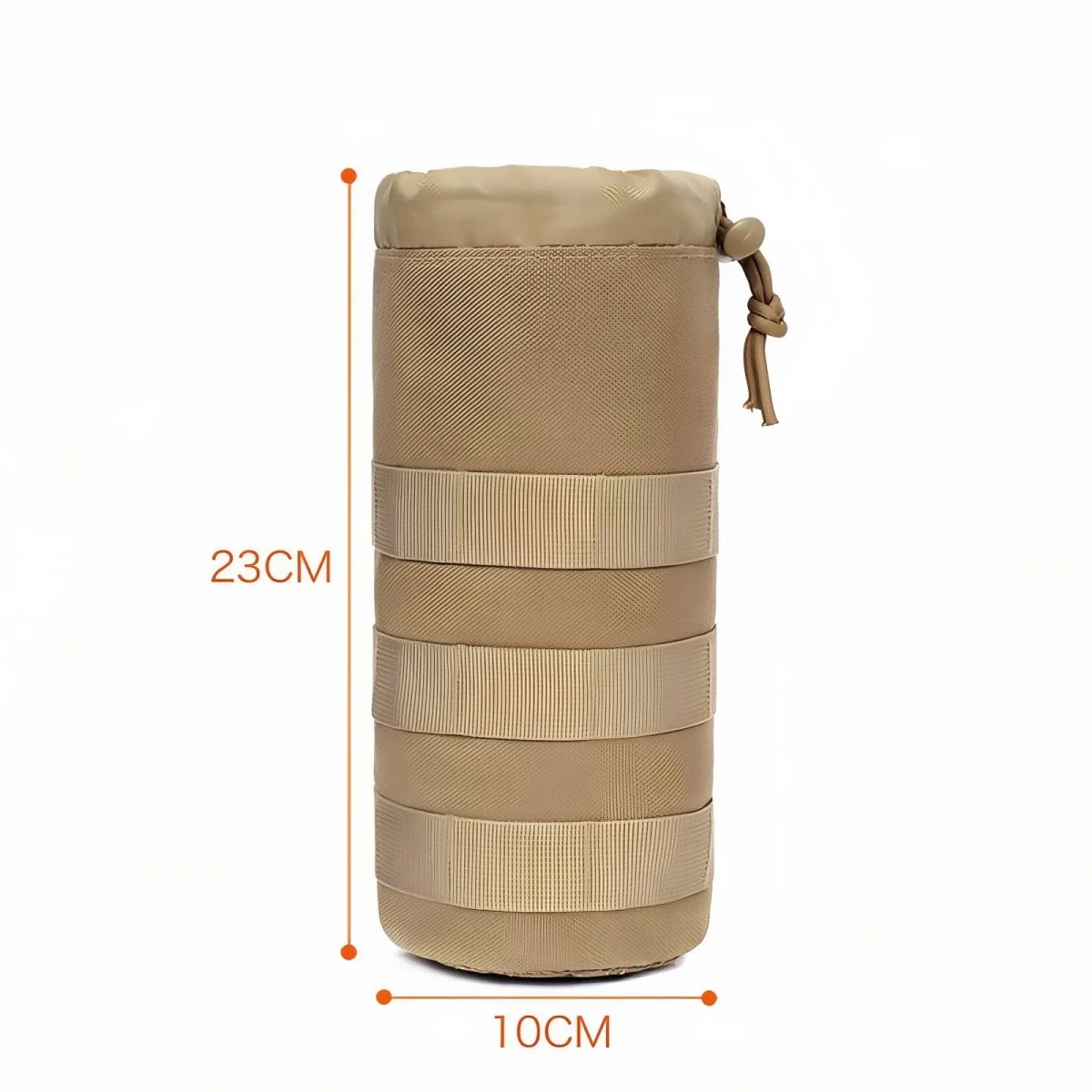 Porte-gourde robuste avec fixation sac à dos MOLLE | Montelac – Image 3