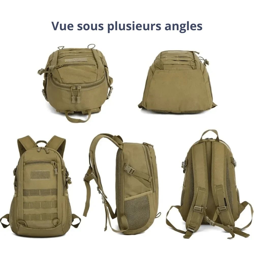 Sac à dos de randonnée imperméable en nylon léger 15L – Image 4