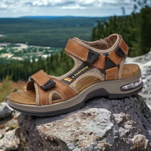 Sandales de marche légères et antidérapantes homme | Montelac