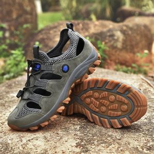 Sandales de marche respirantes et antidérapantes homme | Montelac