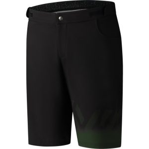 Short Mtb Fukui Noir/Vert Shimano