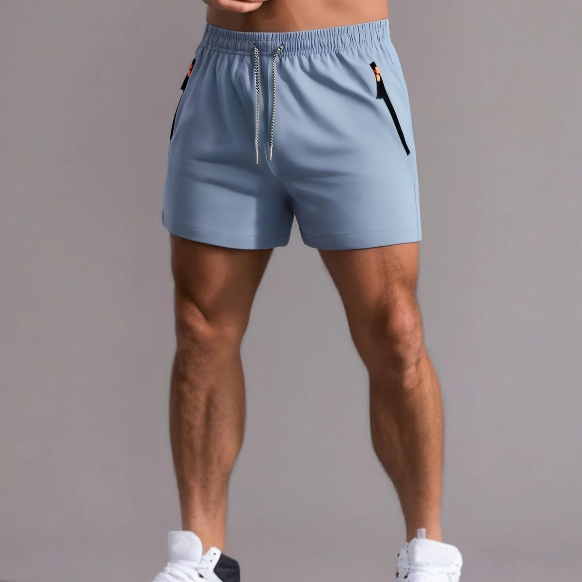 Short de sport léger à cordon et poches zippées | Montelac