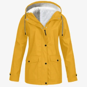 Veste imperméable coupe-vent avec capuche pour femme | Montelac