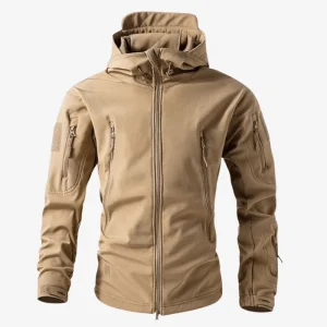 Veste softshell imperméable avec capuche réglable | Montelac
